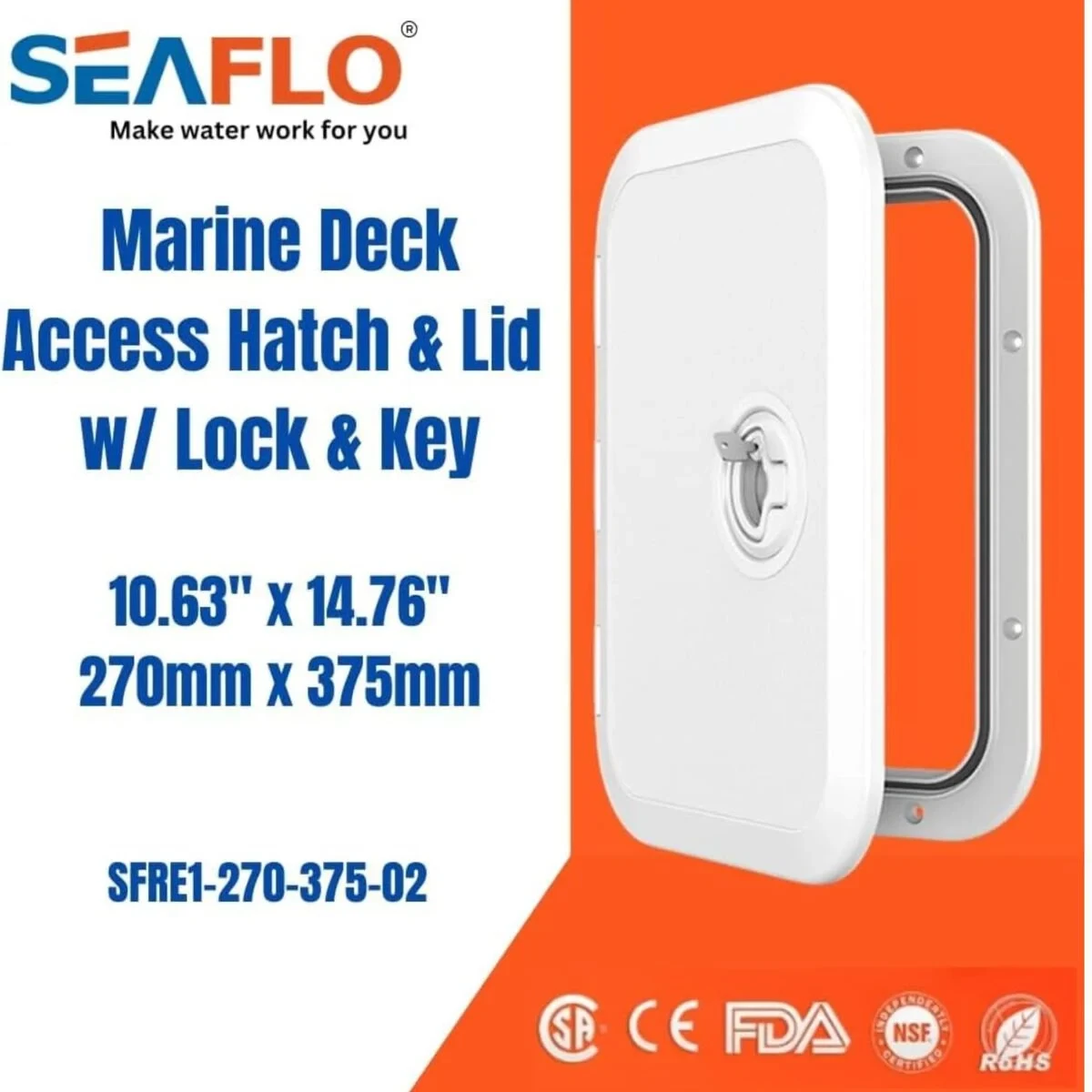 SEAFLO Deck Access Hatch